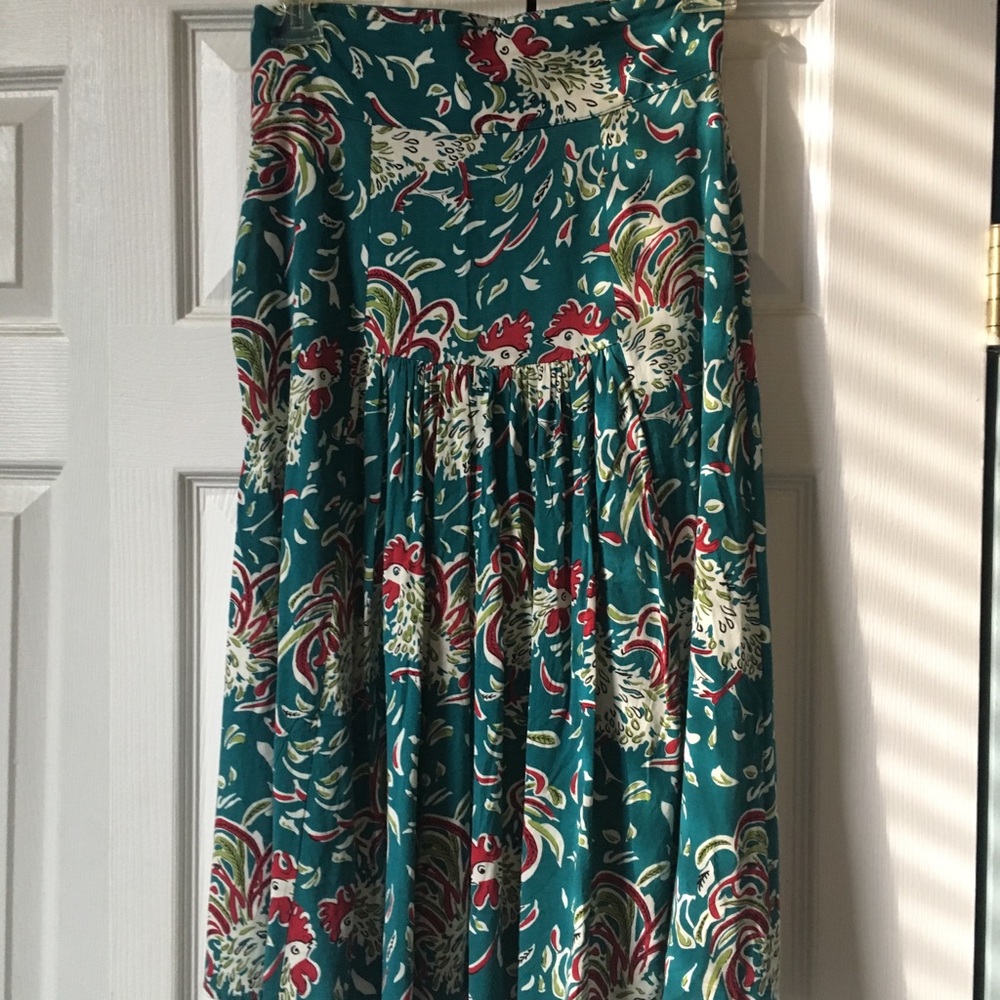 Trashy Diva ruffled Feathers fan back skirt